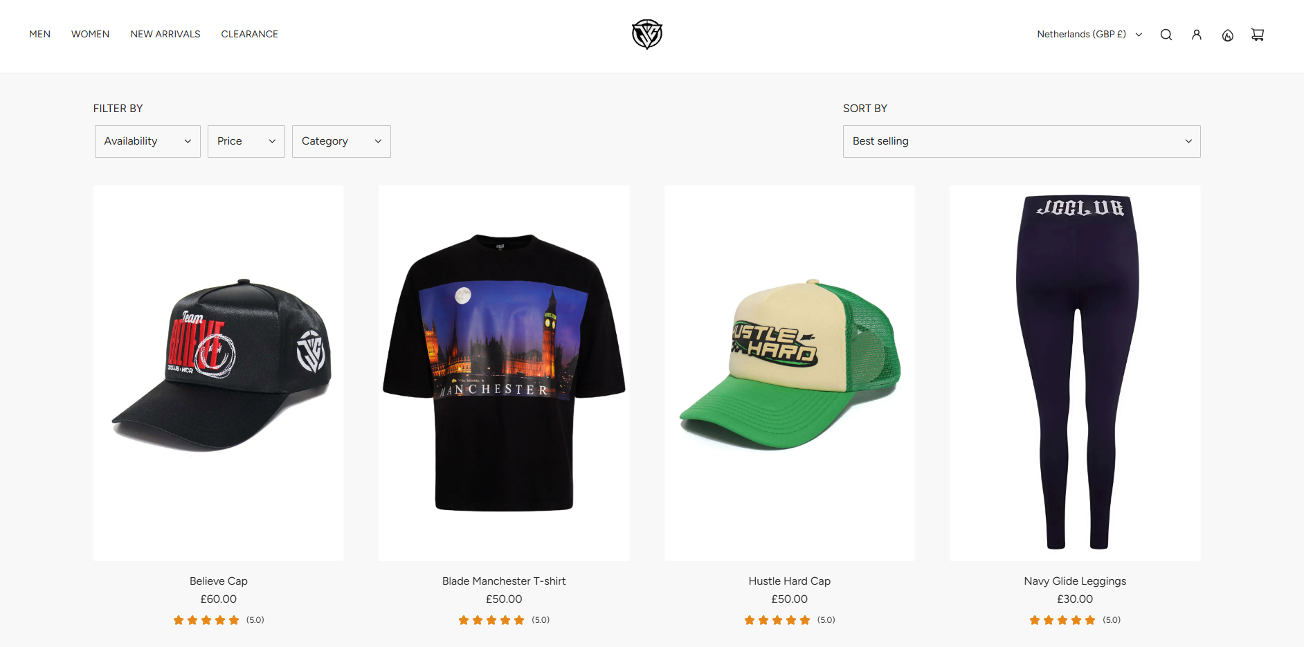Voorbeeld websiteontwerp door Valuenite IT