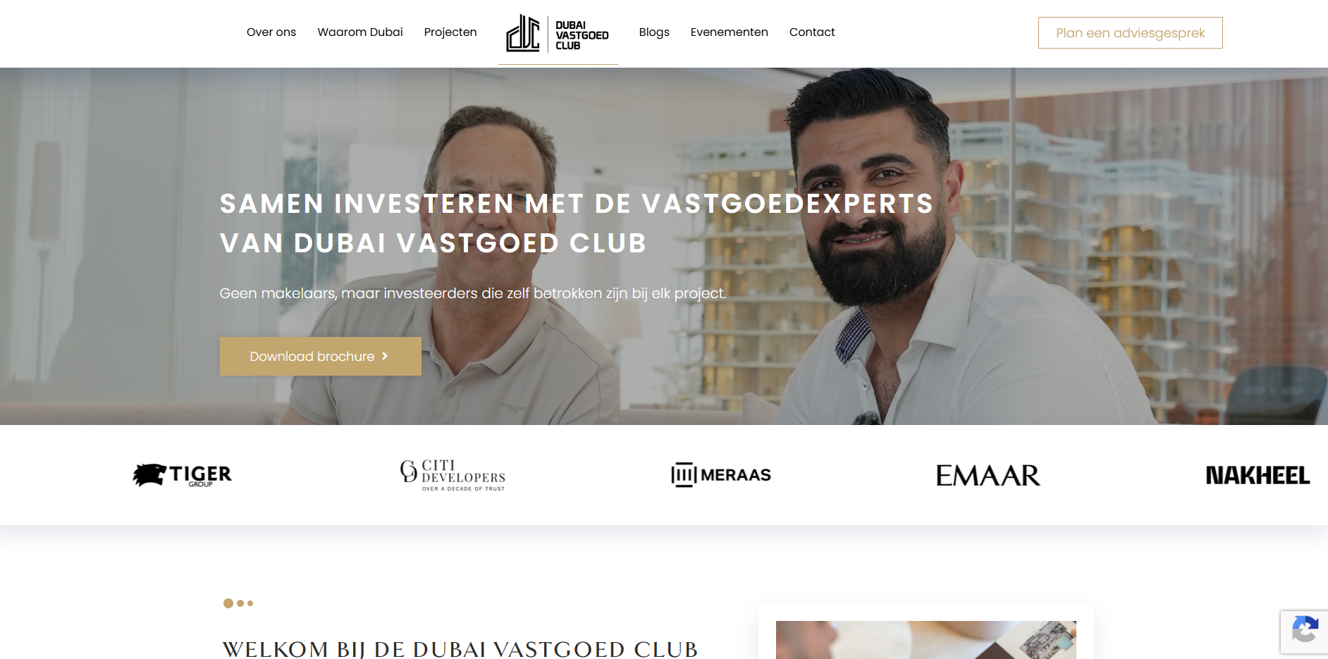 Voorbeeld websiteontwerp door Valuenite IT